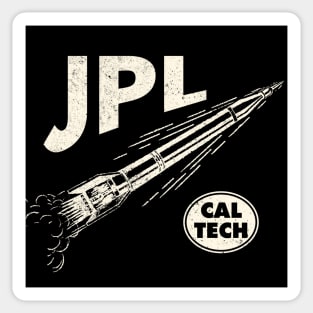 Vinatge NASA JPL 3 by  Buck Tee Originals Sticker